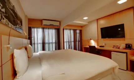 Apartamento com 1 quarto à venda na Avenida Salvador Allende, 500, Barra da Tijuca, Rio de Janeiro, 37 m2 por R$ 300.000