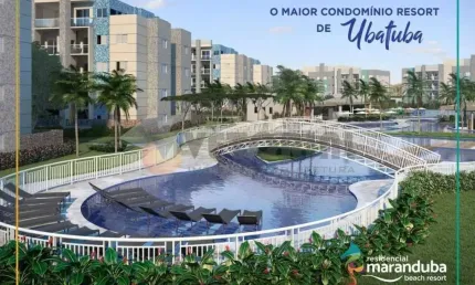 Apartamento à venda em Ubatuba, Perequê Açu, com 2 quartos, 58m²