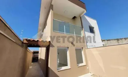 Sobrado com 2 quartos, 107m², à venda em Caraguatatuba, Golfinho