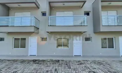 Sobrado em condomínio com 2 quartos, 84m², à venda em Caraguatatuba, Loteamento Jardim Aruan