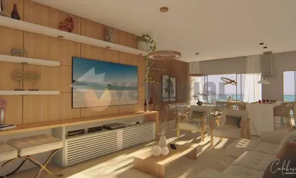 Apartamento à venda em Caraguatatuba, Indaiá, com 3 quartos, 109m²