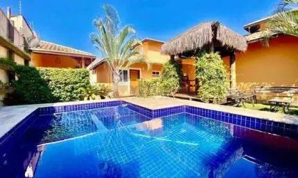 Casa de condomínio à venda em Caraguatatuba, Massaguaçu, com 1 quarto, 40m²