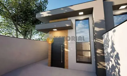 Casa à venda em Caraguatatuba, Pontal de Santa Marina, com 3 quartos, 76m²