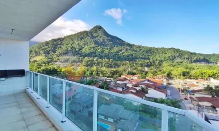 Apartamento à venda em caraguatatuba, cidade jardim, com 2 quartos, 83m²