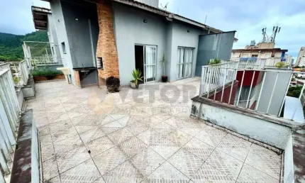 Cobertura à venda em caraguatatuba, martim de sá, com 3 quartos, 165m²