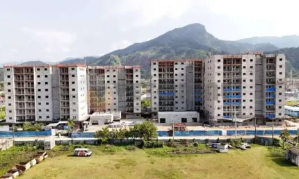 Apartamento à venda em caraguatatuba, indaiá, com 2 quartos, 56m²