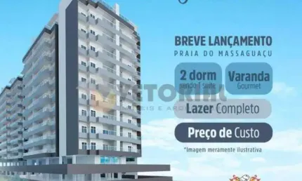 Apartamento à venda em caraguatatuba, massaguaçu, com 2 quartos, 71m²