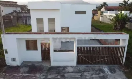 Casa à venda em caraguatatuba, balneário recanto do sol, com 1 quarto, 60m²