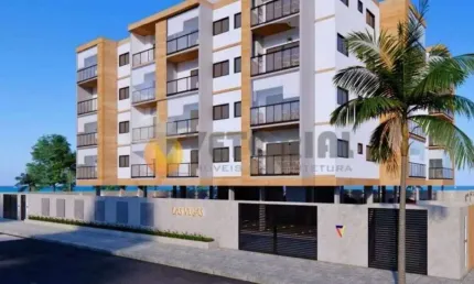 Apartamento à venda em caraguatatuba, porto novo, com 2 quartos, 46m²