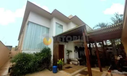 Sobrado à venda em caraguatatuba, pontal de santa marina, com 5 quartos, 406m²