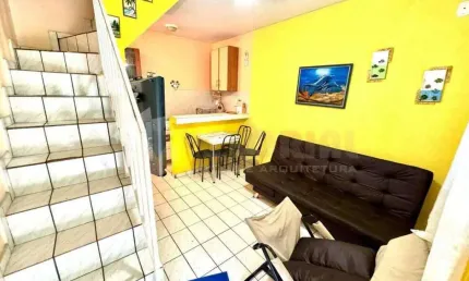 Sobrado em condomínio à venda em caraguatatuba, martim de sá, com 2 quartos, 54m²