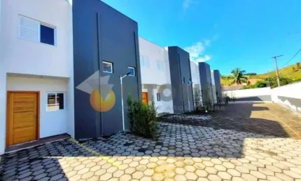 Sobrado em condomínio à venda em caraguatatuba, rio do ouro, com 2 quartos, 85m²