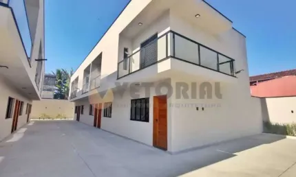 Sobrado em condomínio com 2 quartos, 89m², à venda em caraguatatuba, porto novo