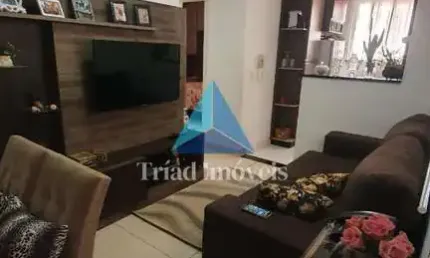 Apartamento com 2 dormitórios à venda, 46 m² por r$ 180.000,00 - jardim recanto - americana/sp