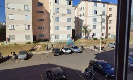 Apartamento com 2 dormitórios para alugar, 48 m² por R$ 915/mês - Parque Residencial do Lago - Santa Bárbara D'Oeste/SP