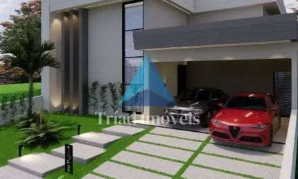 Casa Nova no condominio Recanto das aguascom 3 dormitórios à venda, 198 m² - Jardim Primavera - Nova Odessa/SP