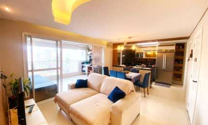 Excelente apartamento à venda, com 106 m2, localizado no Parque São Jorge, possui 03 suítes, conceito aberto, varanda gourmet, móveis planejados, 02 vagas de garagem.