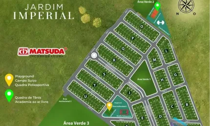 Terreno à venda, 200 m² - Jardim Imperial - Regente Feijó/SP