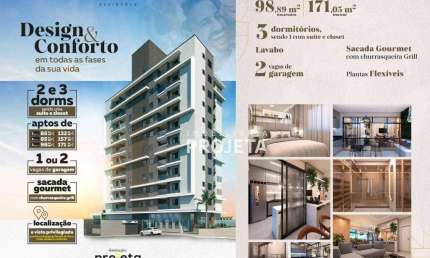 Apartamento com 3 dormitórios à venda, 98 m² - Centro - Presidente Prudente/SP