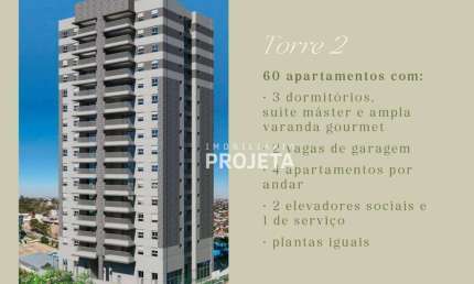 Apartamento com 3 dormitórios à venda, 88 m² - Jardim Paulista - Presidente Prudente/SP