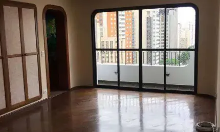 Apartamento em moema 120m², com 3 dormitórios, sendo 1 suíte com closet, lavabo, e 2 vagas de garagem