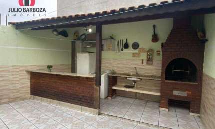 Sobrado com 3 dormitórios 2 suítes e área gourmet à venda, 157 m² por R$ 405.000 - Jardim Beirute - Guarulhos/SP