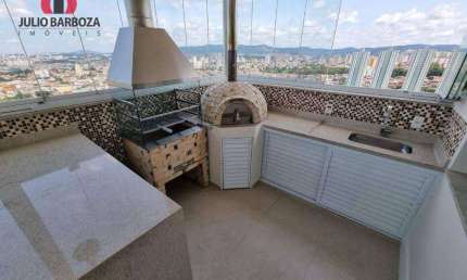 Cobertura com 5 dormitórios 1 suíte spa área gourmet 3 vagas à venda, 189 m² por R$ 1.000.000 - Gopoúva - Guarulhos/SP