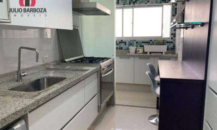 Moema apto 3:dorm,com suíte reformado e mobiliado ,100m2, 2 vagas +lazer, SP