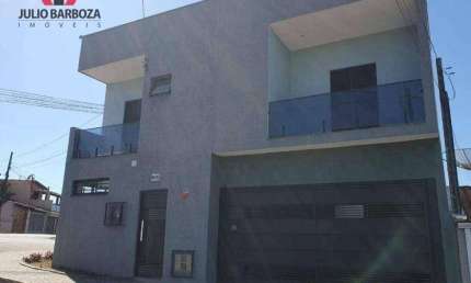 Sobrado Esquina com 3 dormitórios 1 suíte área gourmet 2 vagas cobertas  à venda, 110 m² por R$ 650.000 - Jardim Araguari - Bragança Paulista/SP