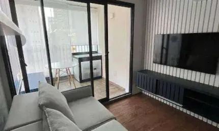 Apartamento com 1 dormitório à venda, 38 m² por r$ 714.000,00 - moema - são paulo/sp