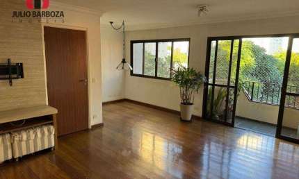Apartamento em Moema pássaros, 129m², 3 dormitórios, suíte, 2 vagas de garagem