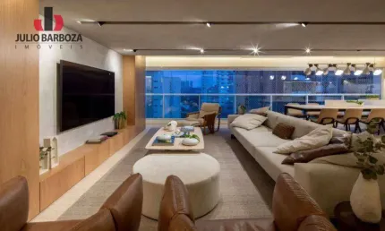 Apartamento com 3 dormitórios à venda, 164 m² por R$ 3.500.000,00 - Brooklin - São Paulo/SP