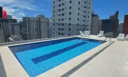 Apartamento com 1 dormitório, totalmente mobiliado, em  moema pássaros. 1 vaga de garagem