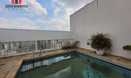 Cobertura triplex, 350m²,  3 vagas de garagem  em Moema