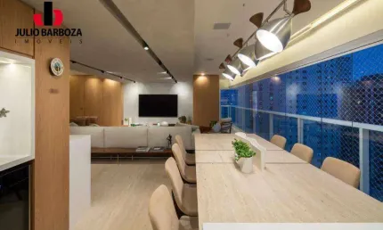 Apartamento no Brooklin, prédio novo, 164m, 3 suítes, sendo 1 suíte master, 3 vagas de garagem  novo,