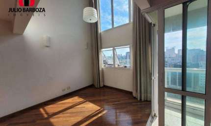 Duplex modernizado, com 2 dormitórios, 2 vagas em Moema pássaros