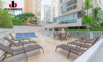 Apartamento em Moema pássaros, prédio semi novo, 16 anos, com 3 suítes, 124m², 3 vagas de garagem, varandas, predio