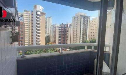 Apartamento em Moema pássaros, com 2 dormitórios, sendo 1 suíte, sacada, e 2 vagas de garagem
