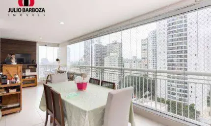 Lindo apartamento 135m² no Alto da Boa Vista, 3 suítes, com 2 vagas de garagem