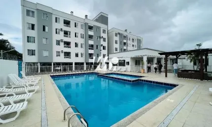 Apartamento 2 dormitórios no residencial costão da barra