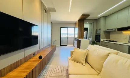 Apartamento 2 Quartos com 1 Suíte e 69m² - Nova Palhoça
