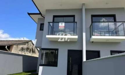 Sobrado Geminado 2 Quartos com 2 Suítes - Alto Aririú