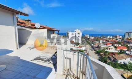 Cobertura com 4 dormitórios à venda, 232 m² por R$ 745.000,00 - Martim de Sá - Caraguatatuba/SP