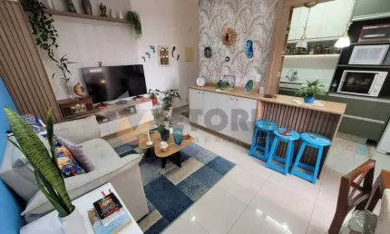 Apartamento com 2 dormitórios à venda, 62 m²  - Indaiá - Caraguatatuba/SP