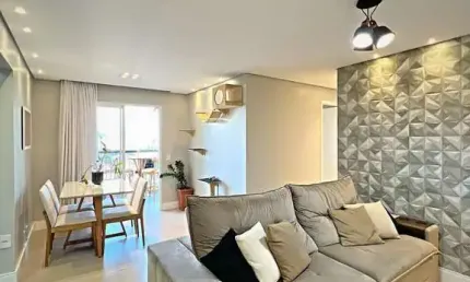 Apartamento à Venda | 2 Dorms (1 Suíte) | Varanda Gourmet | Vila Augusta - Guaru