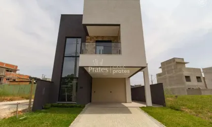 Casa em condomínio fechado com 3 quartos à venda na Rua Irma Schreiner Maran, 503, Santa Cândida, Curitiba