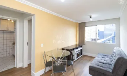 Apartamento com 1 quarto para alugar na Rua Vinte e Quatro de Maio, 420, Centro, Curitiba