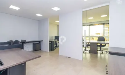 Sala comercial com 3 salas para alugar na Rua Padre Anchieta, 2050, Bigorrilho, Curitiba