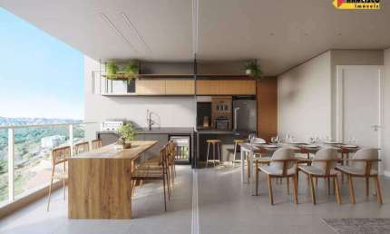 Apartamento à venda, 3 quartos, 1 suíte, 2 vagas, Santa Clara - Divinópolis/MG