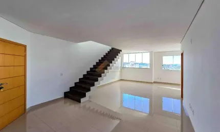 Apartamento cobertura à venda, 3 quartos, 1 suíte, 3 vagas, santa clara - divinópolis/mg